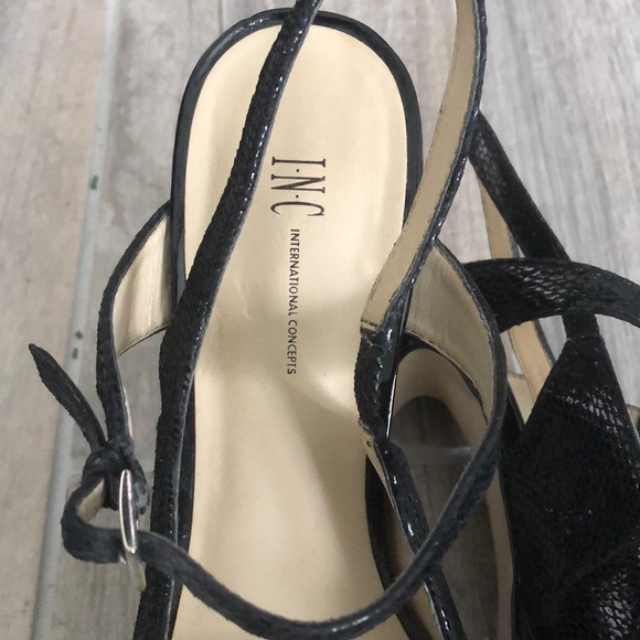 INC PeepToe Heels - Picture 3 of 4